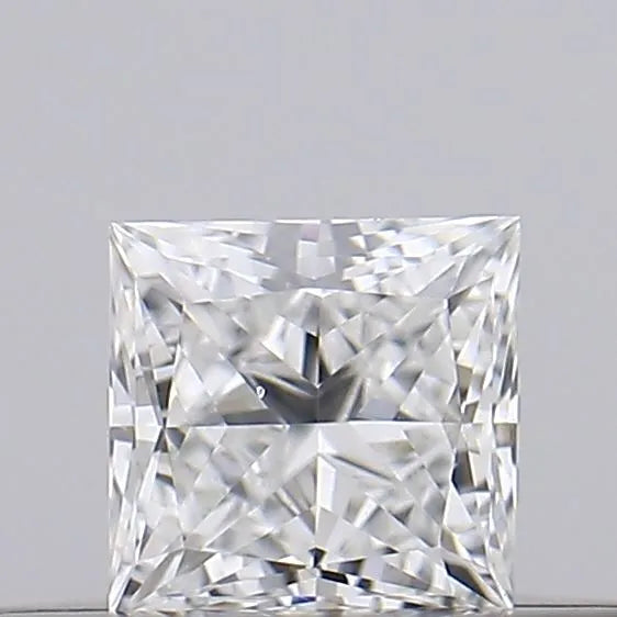 0.18ct Princess Natural Diamond (Colour G, Clarity VS2, GIA Certified)