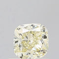 0.50ct Cushion modified Lab Grown Diamond (Colour Very Light Yellow, Clarity VS2, IGI Certified)