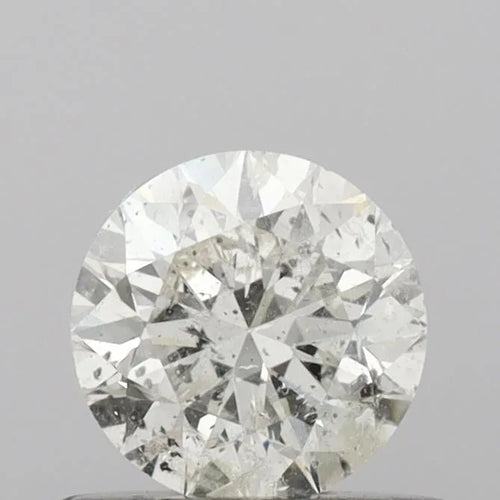 0.51ct Round Natural Diamond (Colour J, Clarity I2, Cut VG, IGI Certified)
