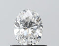 0.72ct Oval Lab Grown Diamond (Colour D, Clarity VVS2, IGI Certified)