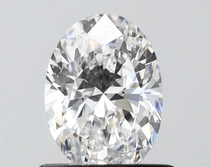 0.73ct Oval Lab Grown Diamond (Colour D, Clarity VVS2, IGI Certified)
