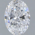 0.95ct Oval Lab Grown Diamond (Colour D, Clarity VVS2, Cut VG, IGI Certified)