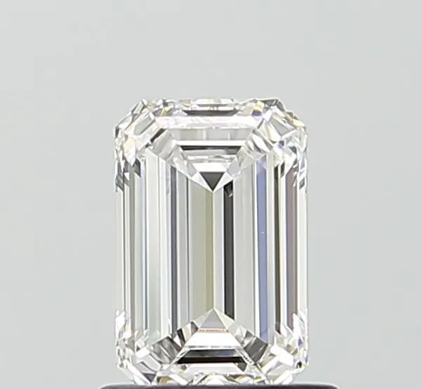 1.01ct Emerald Lab Grown Diamond (Colour E, Clarity IF, IGI Certified)
