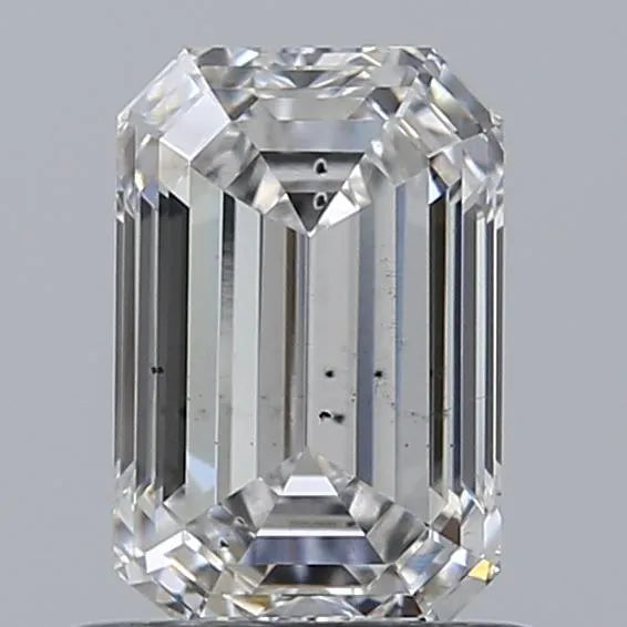 1.01ct Emerald Lab Grown Diamond (Colour E, Clarity SI1, IGI Certified)