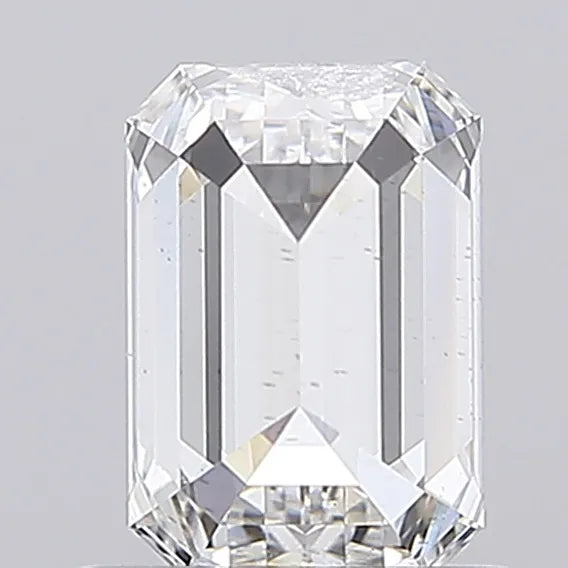 1.09ct Emerald Lab Grown Diamond (Colour F, Clarity SI1, IGI Certified)