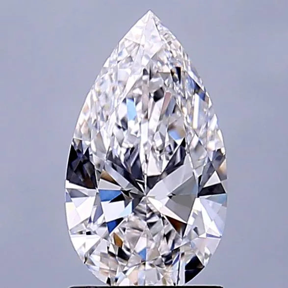 1.22ct Pear Lab Grown Diamond (Colour E, Clarity IF, IGI Certified)