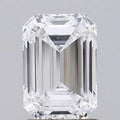 2.03ct Emerald Lab Grown Diamond (Colour D, Clarity IF, IGI Certified)