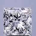 2.08ct Princess Lab Grown Diamond (Colour E, Clarity VVS1, IGI Certified)