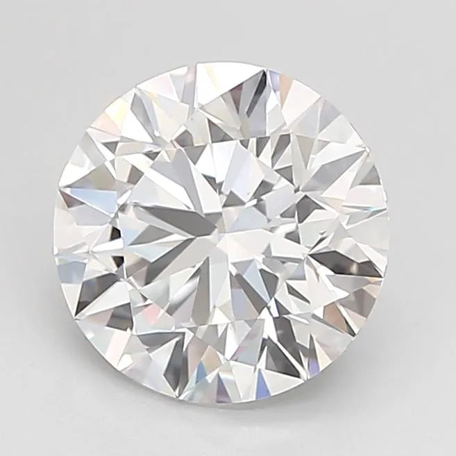 2.10ct Round Lab Grown Diamond (Colour D, Clarity IF, Cut ID, IGI Certified)