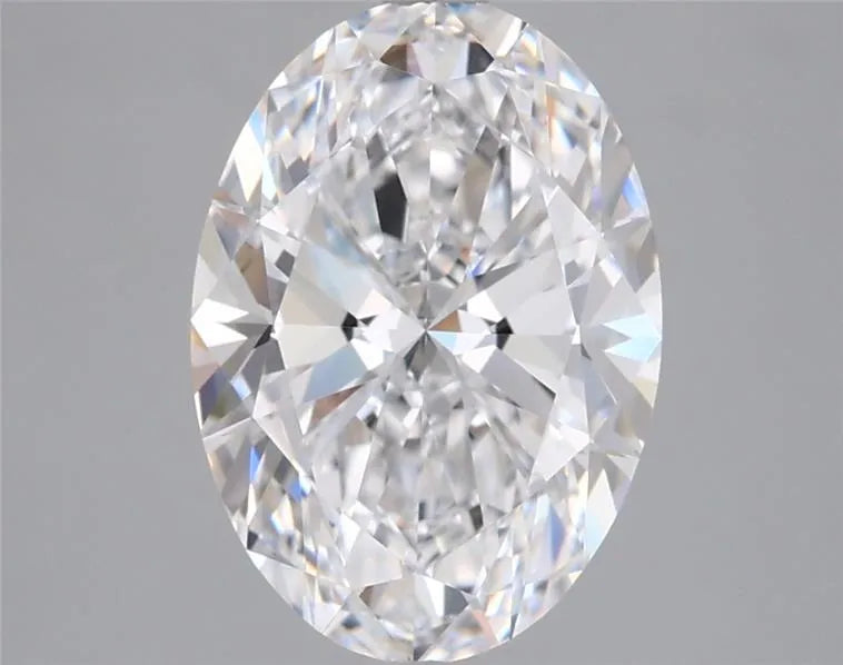 2.57ct Oval Lab Grown Diamond (Colour D, Clarity FL, IGI Certified)
