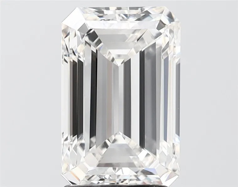 3.01ct Emerald Lab Grown Diamond (Colour G, Clarity VVS2, IGI Certified)