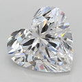 3.10ct Heart Lab Grown Diamond (Colour D, Clarity IF, IGI Certified)