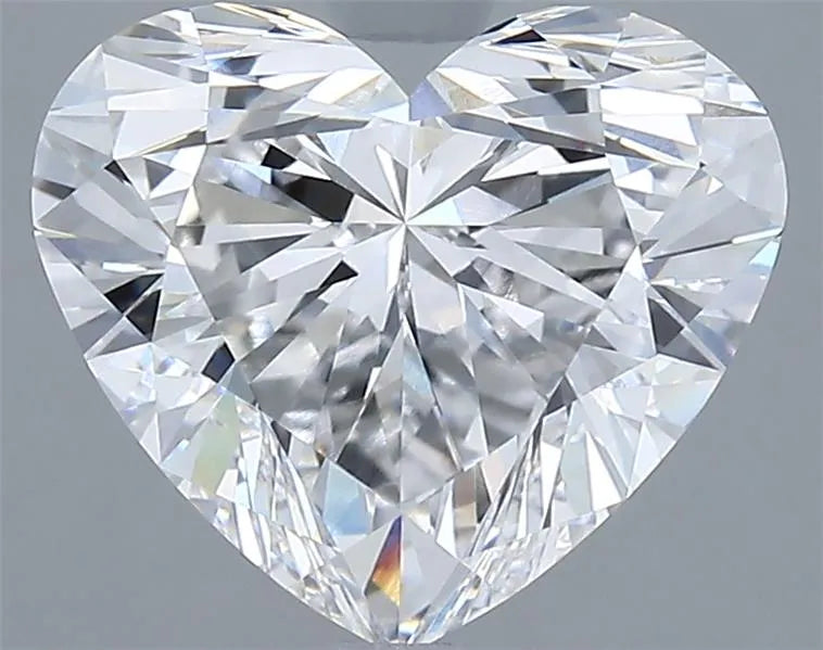 3.57ct Heart Lab Grown Diamond (Colour D, Clarity IF, IGI Certified)
