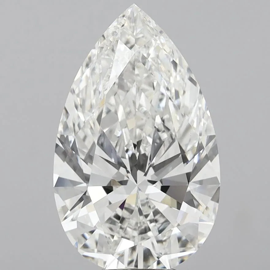 8.05ct Pear Lab Grown Diamond (Colour F, Clarity VVS2, IGI Certified)