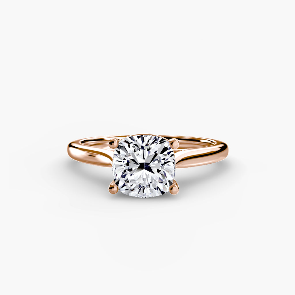 Anello solitario classico — montatura, gambo 2,0 mm