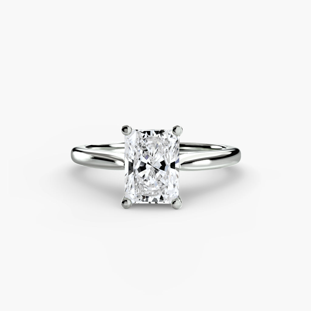 Anello solitario classico — montatura, gambo 2,0 mm