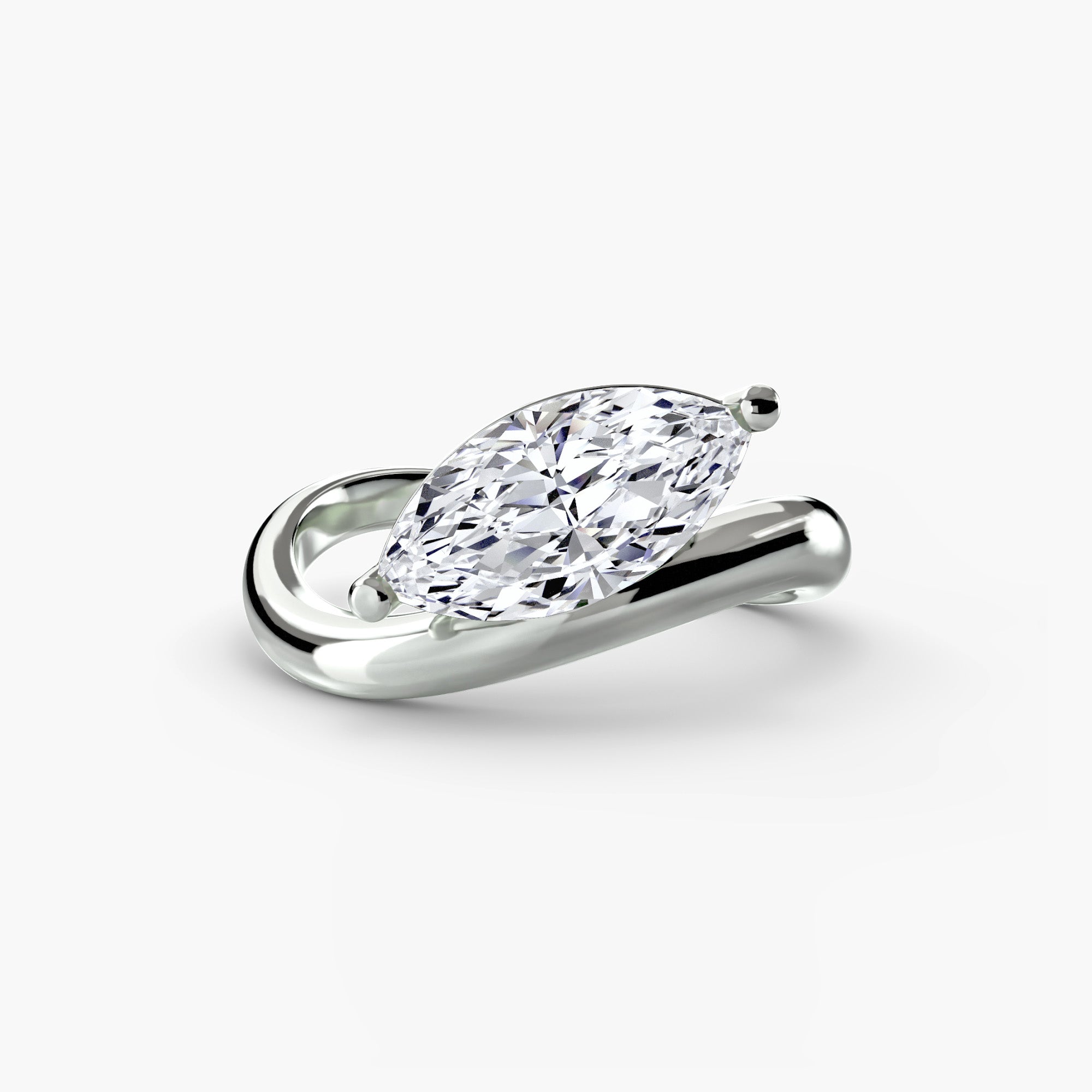 Anello Onda — montatura, gambo 2,1 mm