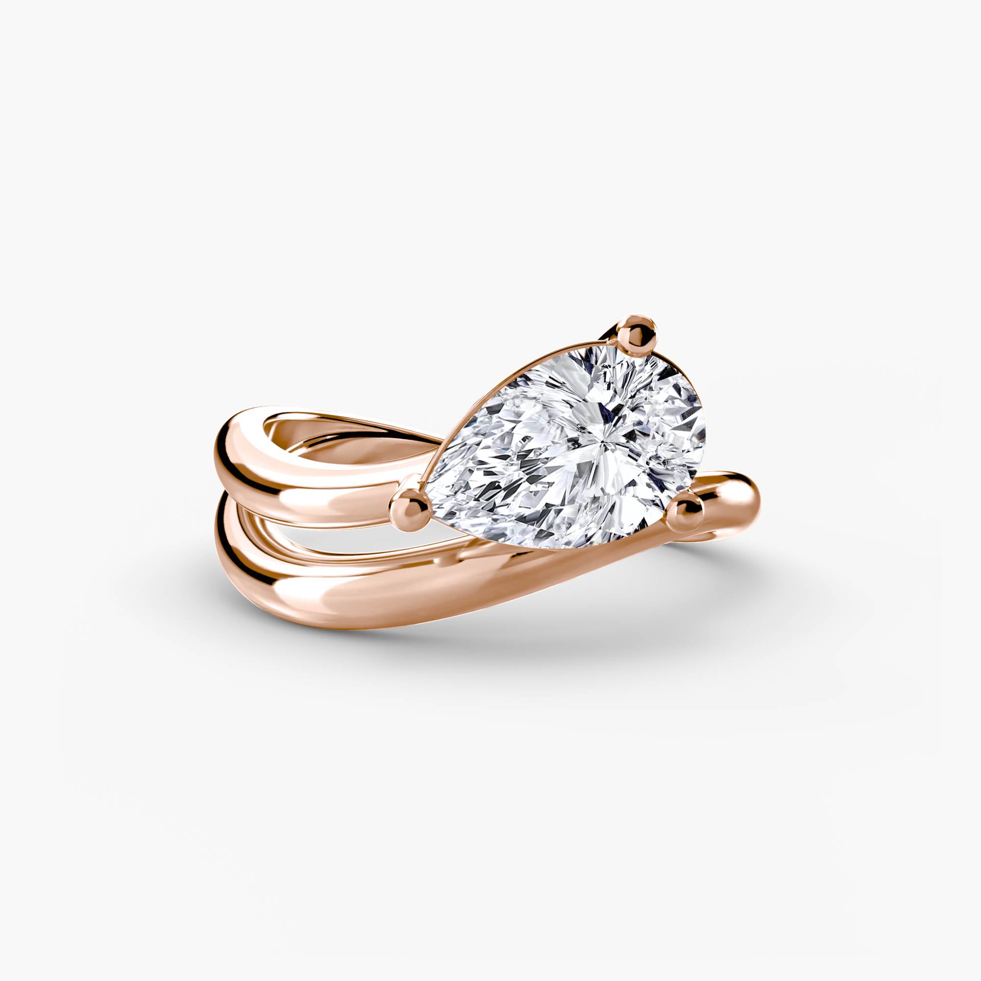 Anello Onda — montatura, gambo 2,3 mm