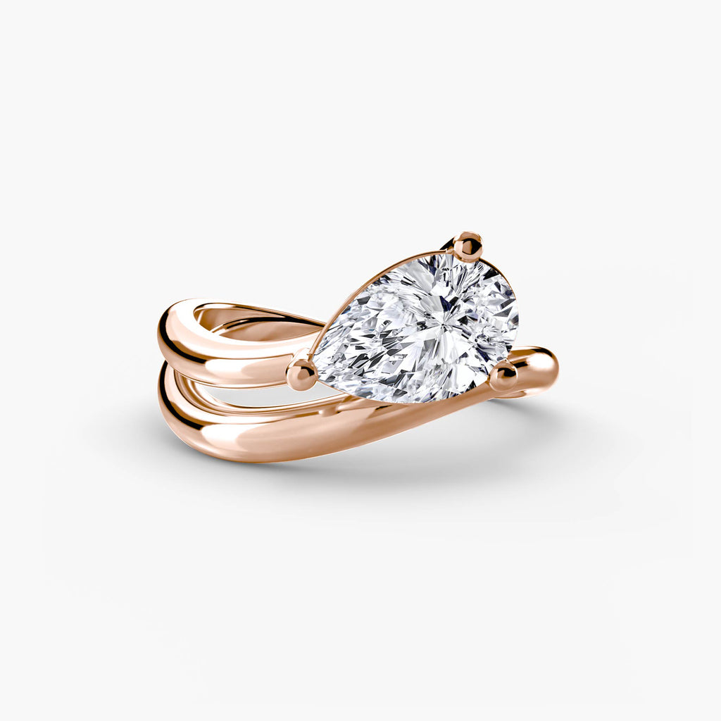 Anello Onda — montatura, gambo 2,3 mm