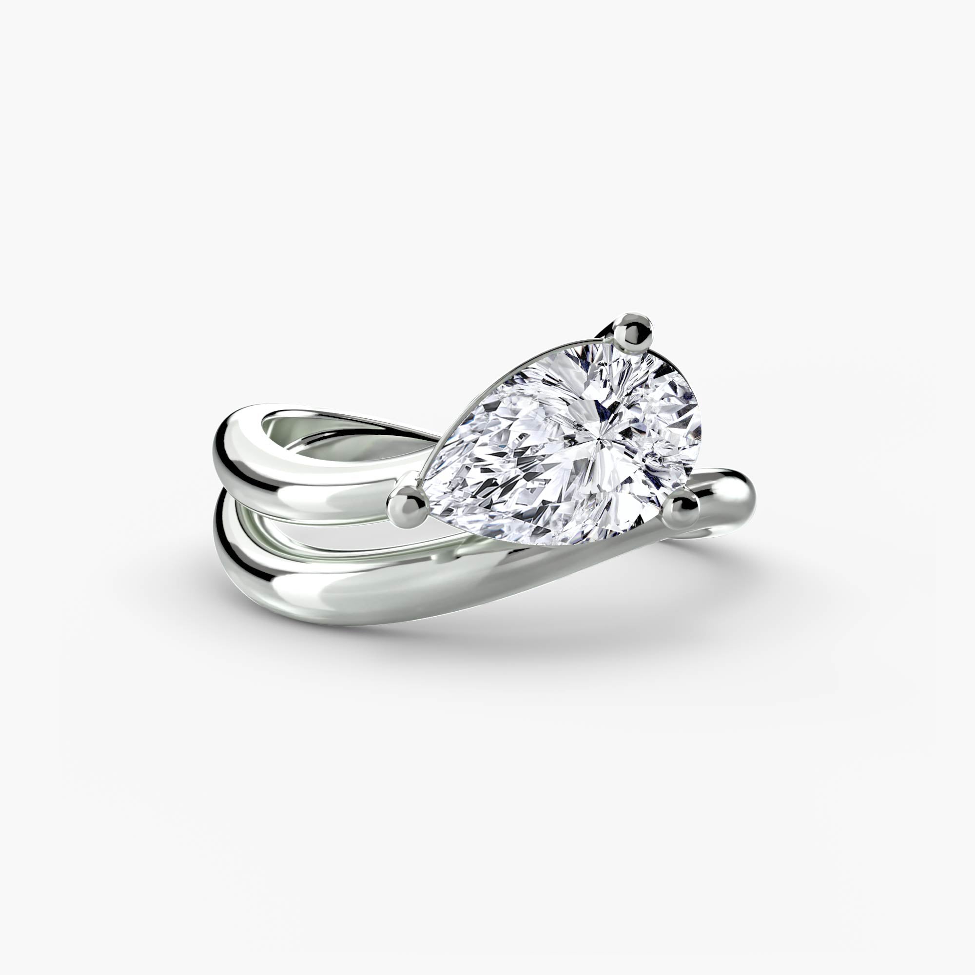 Anello Onda — montatura, gambo 2,3 mm