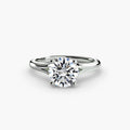 Anello solitario classico — montatura, gambo 2,2 mm