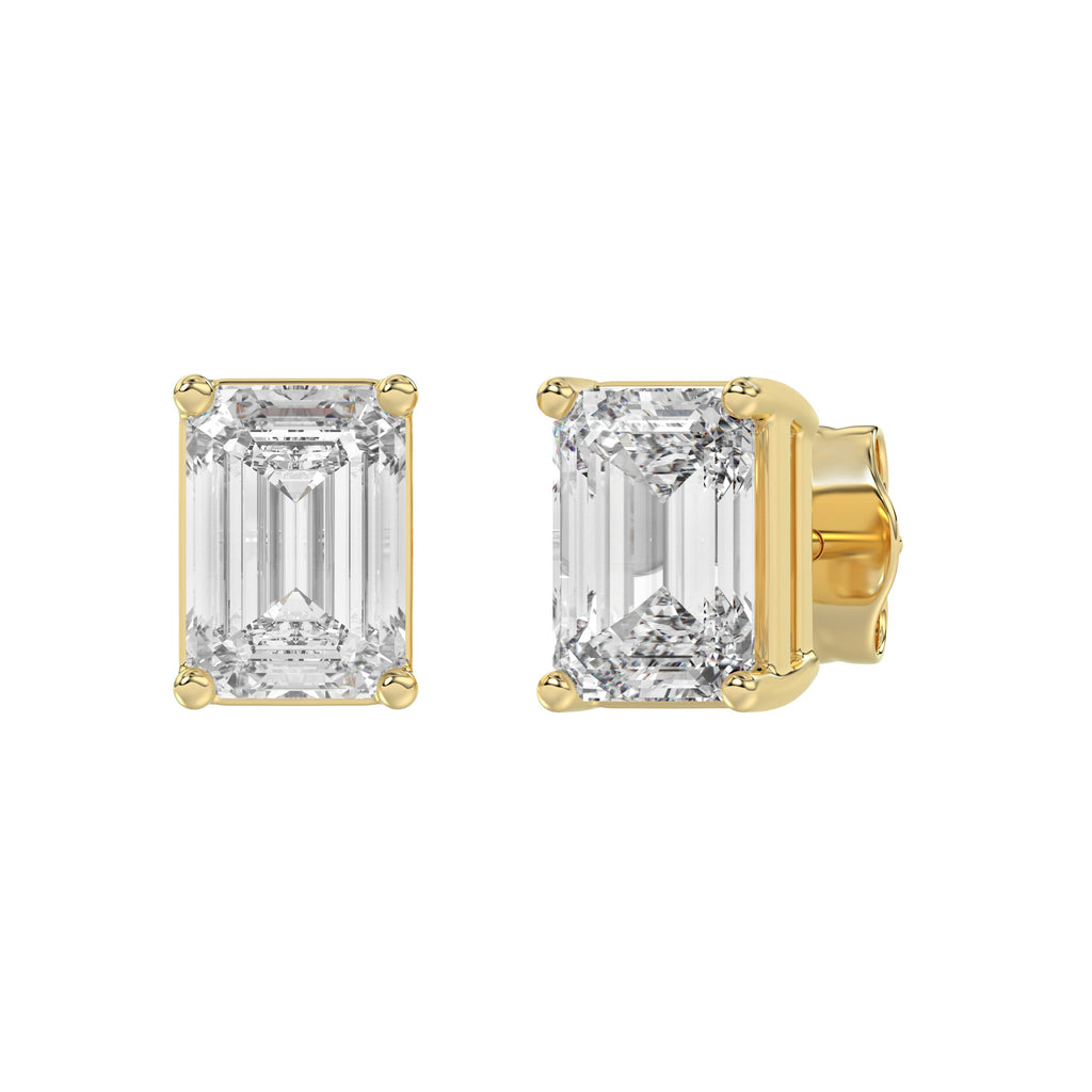 14K Yellow Gold, angled view