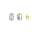 14K Yellow Gold, flat view