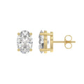 14K Yellow Gold, flat view