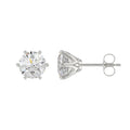14K White Gold, flat view