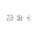 14K White Gold, flat view