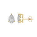 14K Yellow Gold, flat view