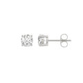 14K White Gold, flat view