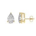 14K Yellow Gold, flat view