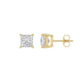 14K Yellow Gold, flat view
