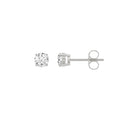 14K White Gold, flat view
