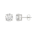 14K White Gold, flat view